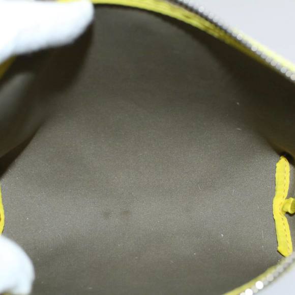 LOUIS VUITTON Damier Geant Attached Pouch Yellow LV Auth ar10593B - Picture 11 of 16